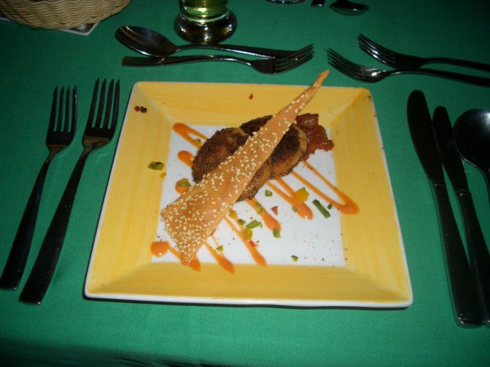 Hauptgericht karibische Restaurant Grand Makadi