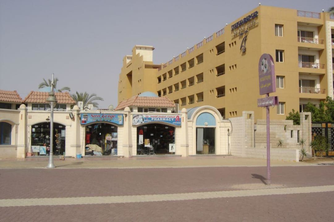 Einkaufsstrasse Continental Hotel Hurghada