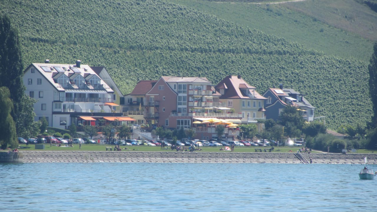 Hotel vom Schiff aus Seehotel Off