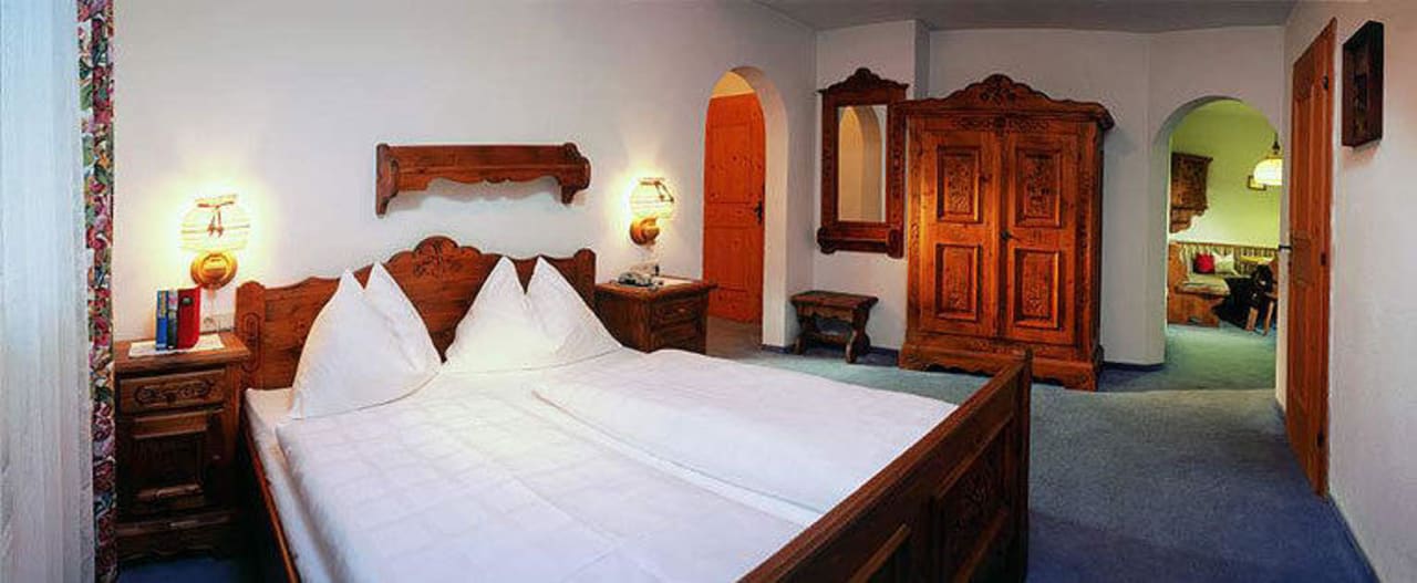 Doppelbettzimmer Hotel Kranebitterhof