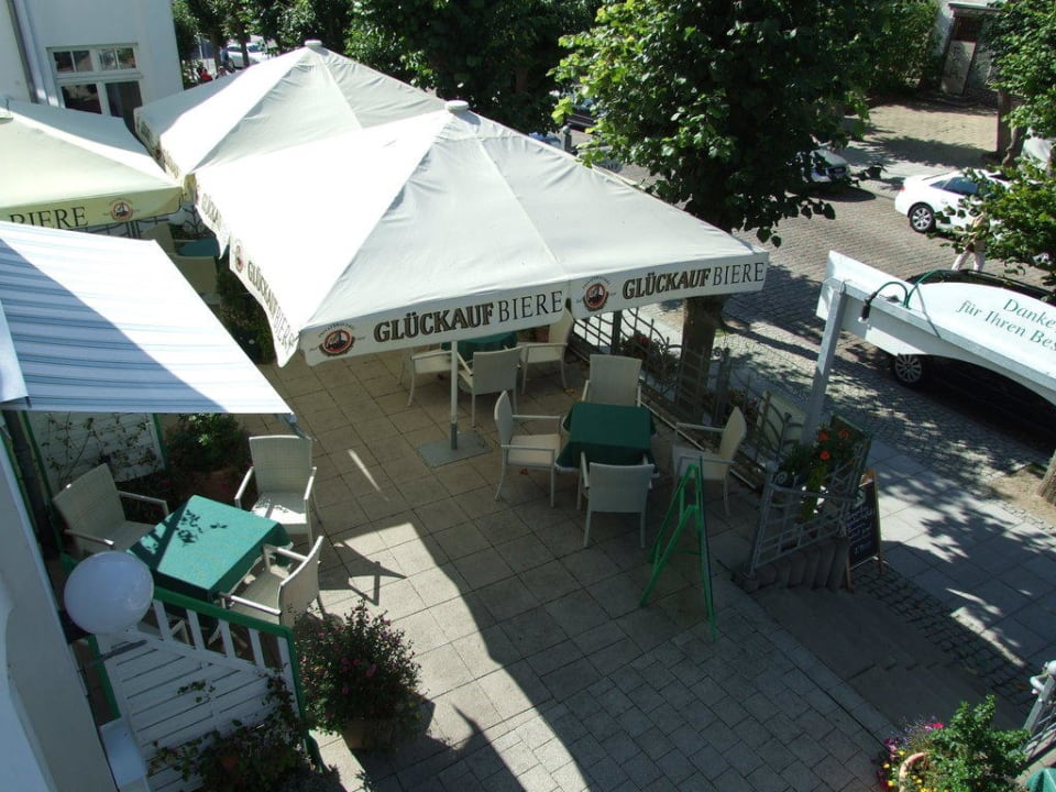 Ausblick aus Zimmer 5 Hotel Glückauf