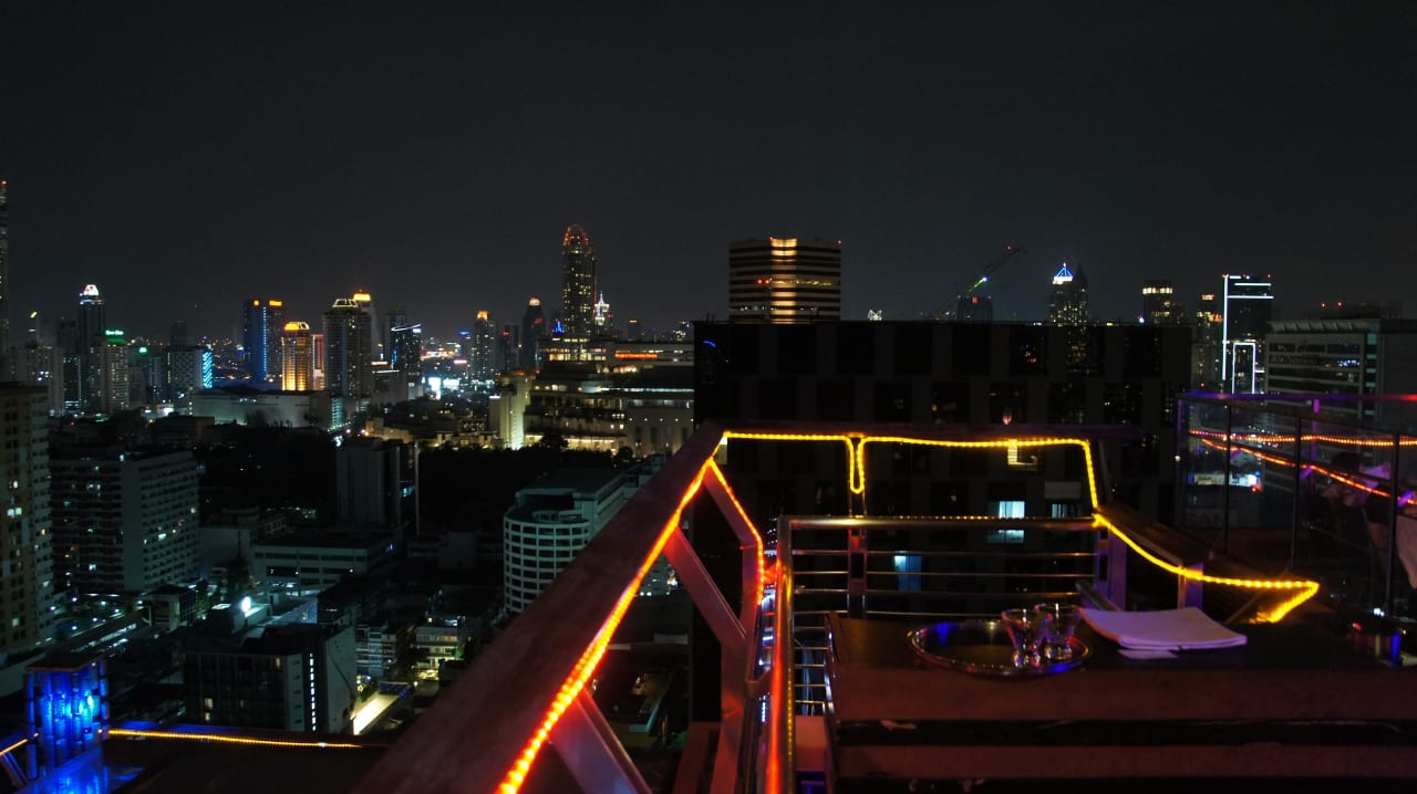 Ausblick Rooftop-Bar Siam@Siam Design Hotel Bangkok