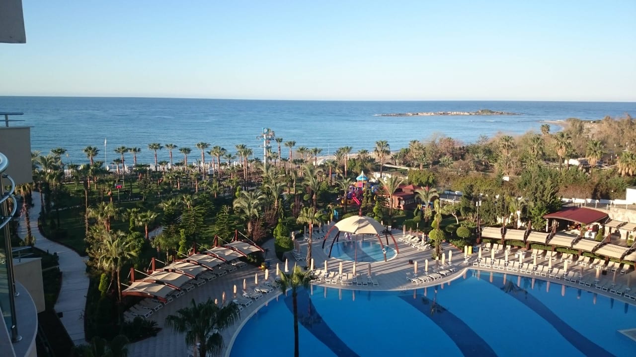 Tolle Aussicht vom Zimmer Saphir Resort & Spa