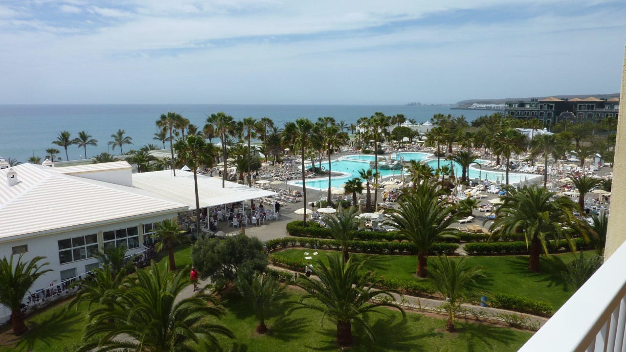 Blick vom Zimmer Hotel Riu Gran Canaria