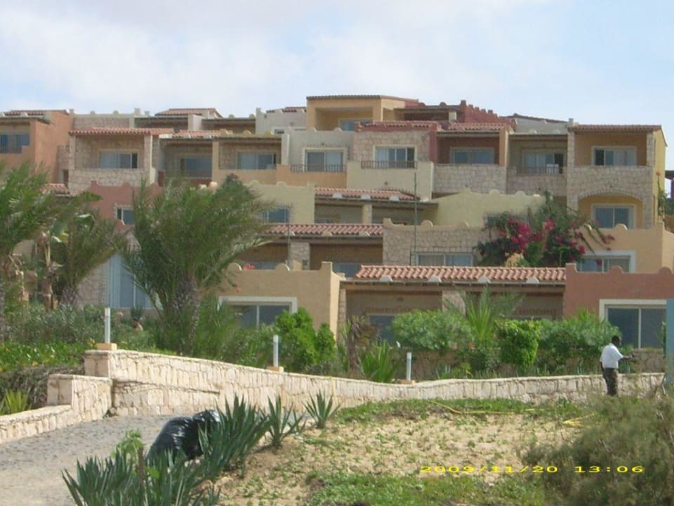 Blick auf die Anlage vom Strand Occidental Boa Vista Beach