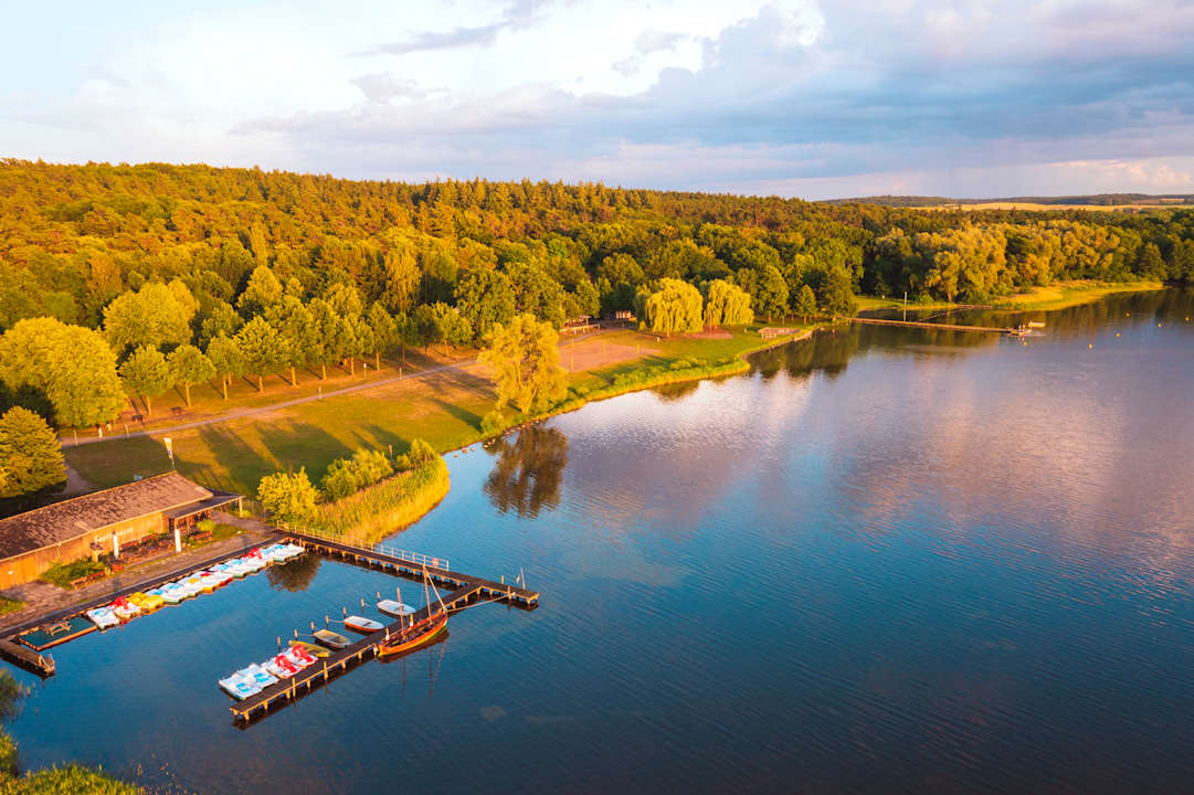 Außenansicht Strandhaus am Inselsee