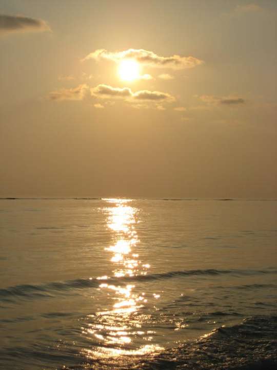 Sonnenuntergang Kuramathi Maldives