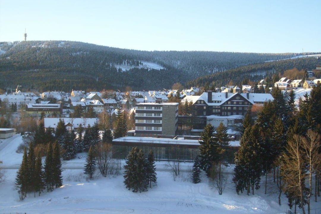 Blick aus dem Fenster (Richtung Oberwiesenthal) Best Western Ahorn Hotel Oberwiesenthal - Adults only
