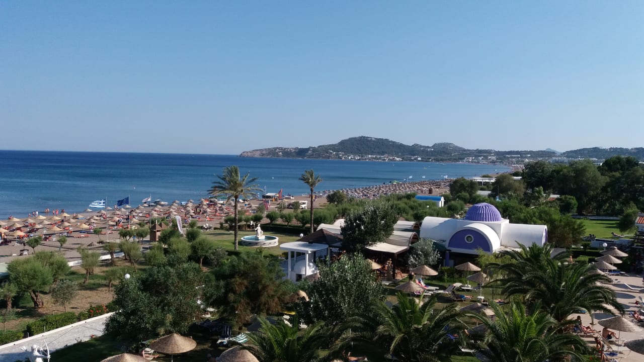 Ausblick Pegasos Deluxe Beach Hotel