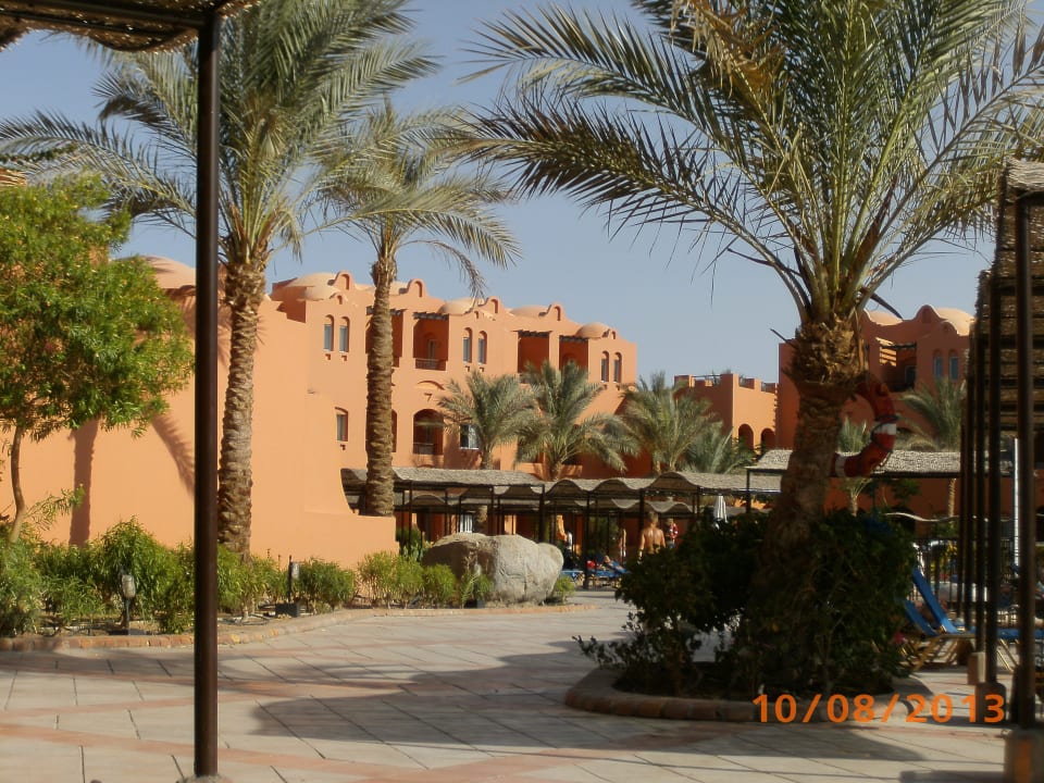 Blick vom Pool  Jaz Makadi Oasis Resort