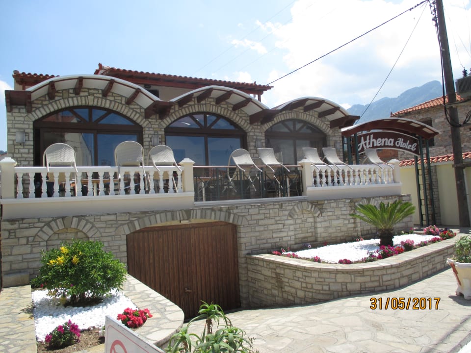Außenansicht Hotel Athena Beach