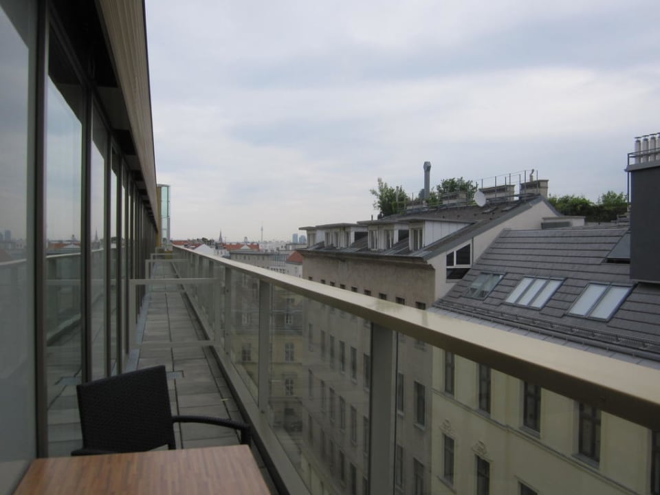 Unser Blick auf Wien  Austria Trend Hotel Savoyen Vienna