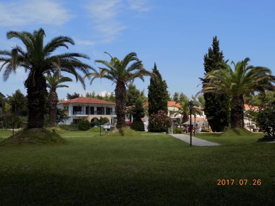 Widok z pokoju Hotel Chrousso Village