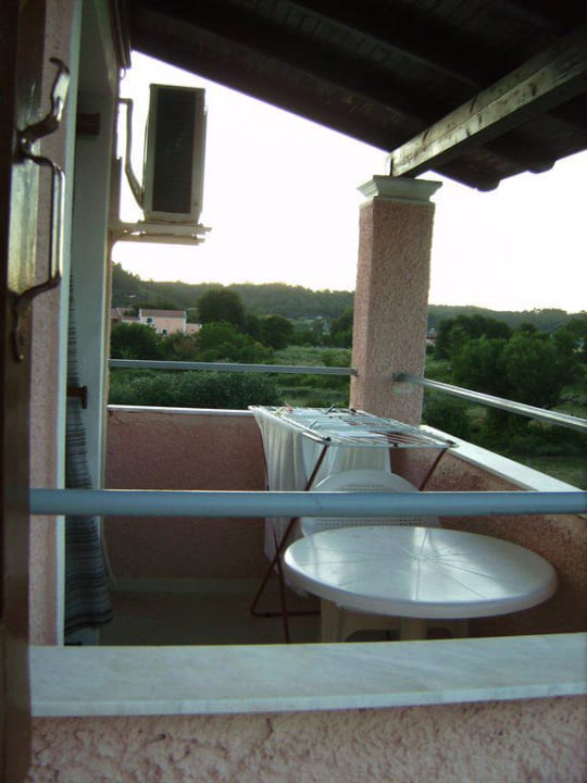 Der Balkon Takis & Efi Apartments