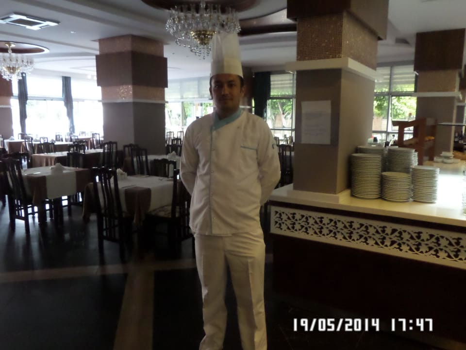 Sehr aufmerksamer Koch! Danke! Hatipoglu Beach Hotel