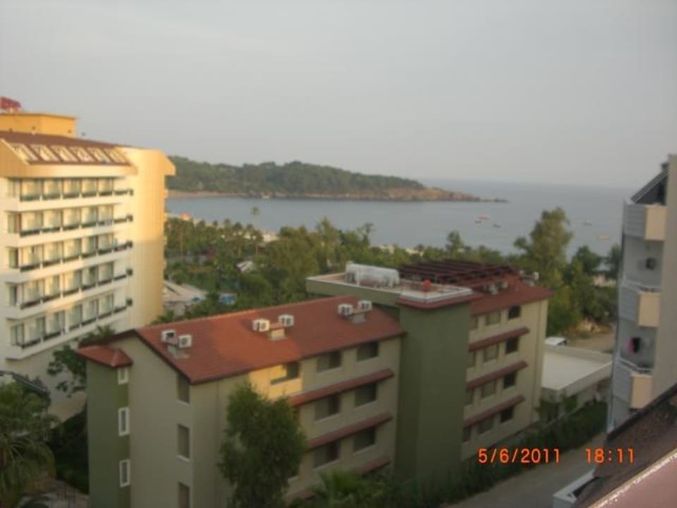 Blick vom Zimmer 453 Hotel Gardenia Beach