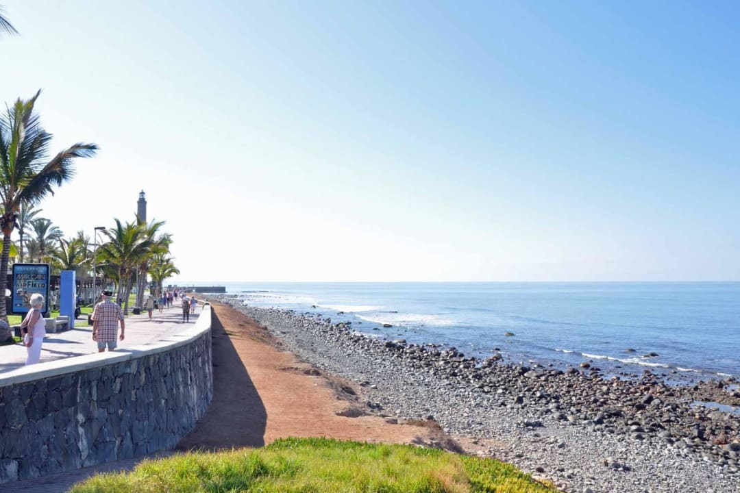 Promenade direkt am Hotel Hotel Riu Gran Canaria