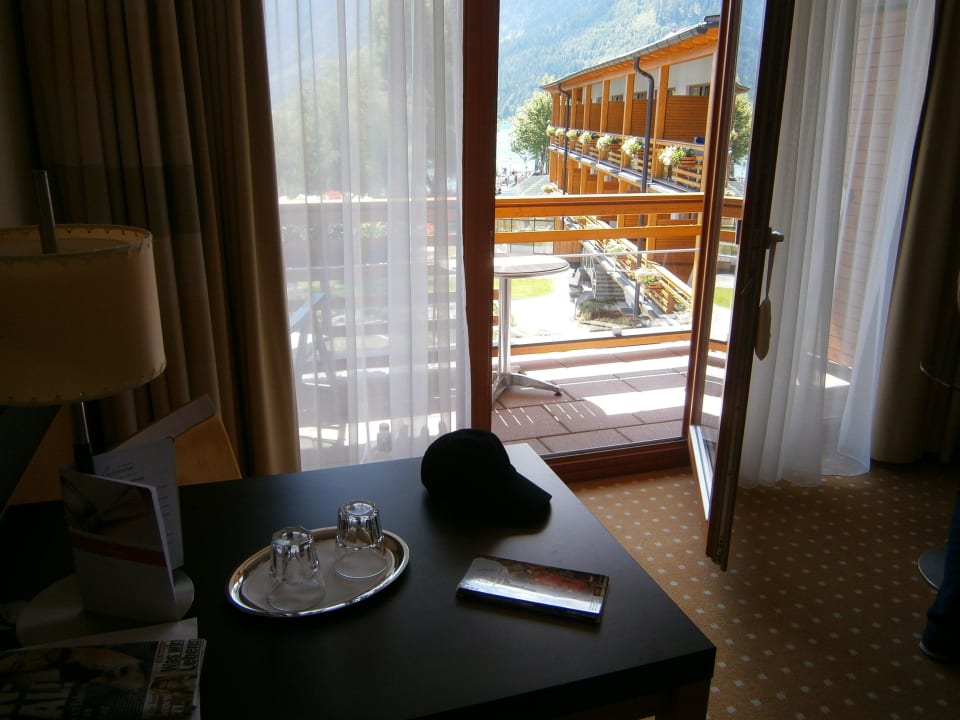 Zimmeraussicht aja Fürstenhaus am Achensee