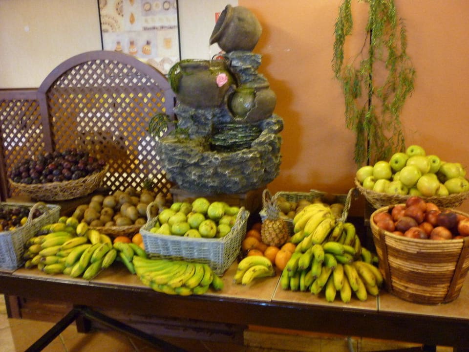 Frisches Obst im Restaurant Occidental Jandía Playa