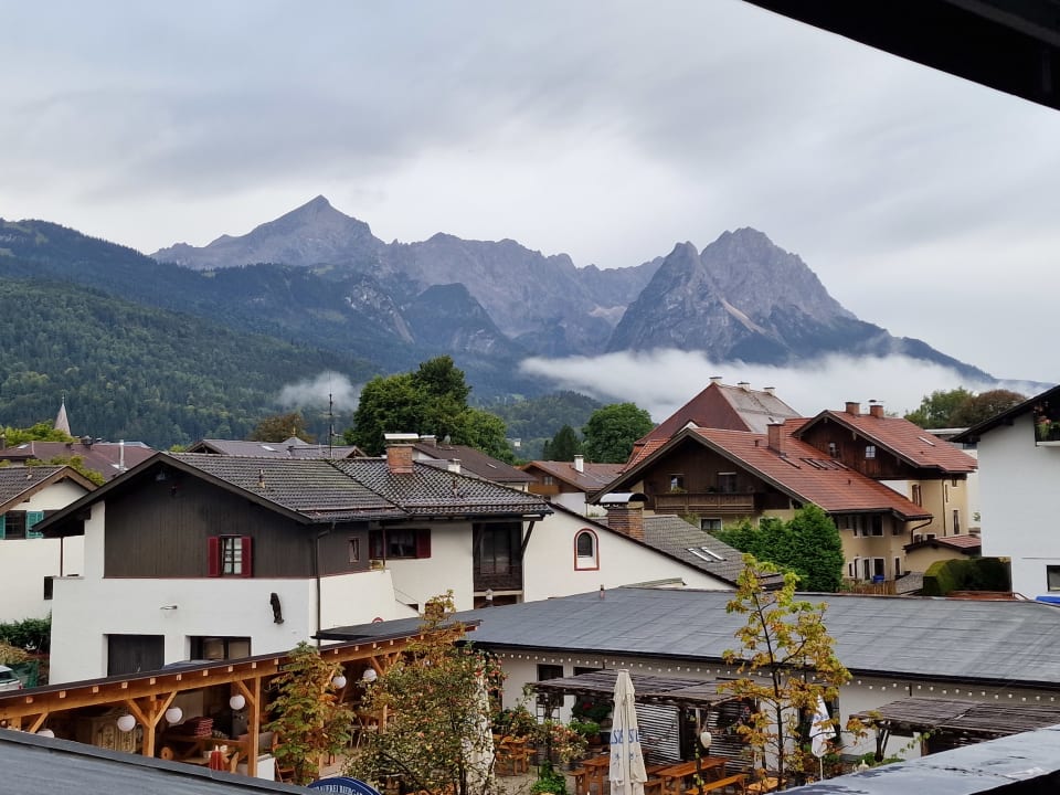 Ausblick Hotel Garmischer Hof