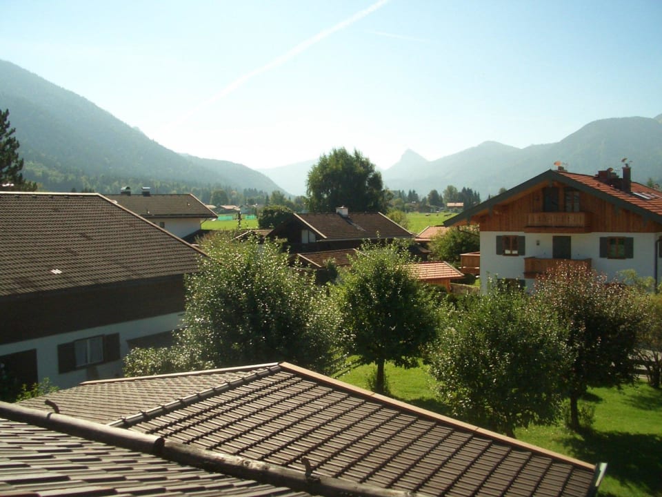 Zimmerausblick Gästehaus Goldhofer zum Bockweber