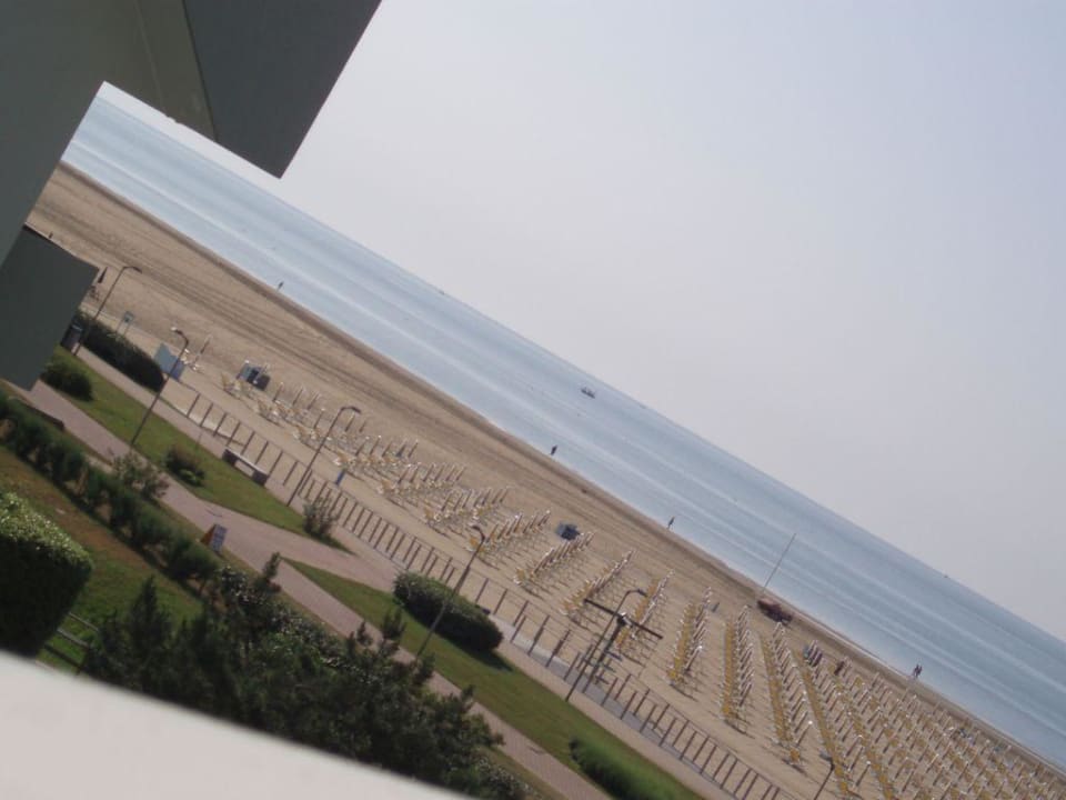 Blick vom Balkon aus Hotel Montecarlo