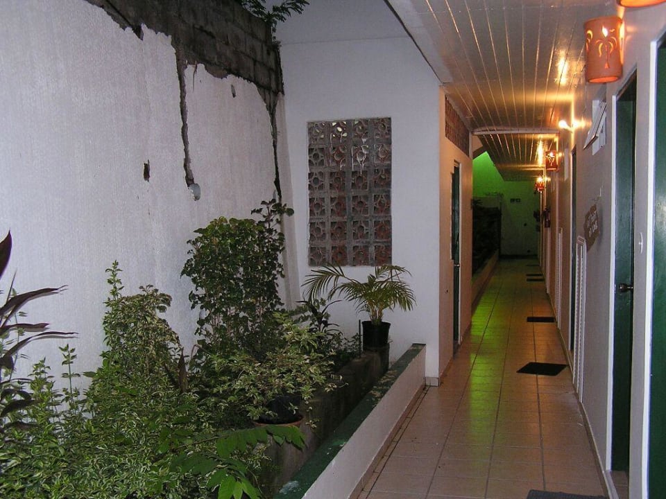 Gang zu meinem Zimmer Hotel The Flamboyant