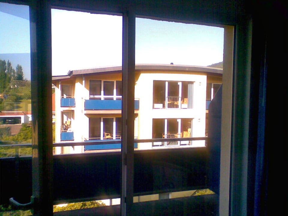 Blick zum Nachbarhaus Apartmenthotel Berkeler Warte