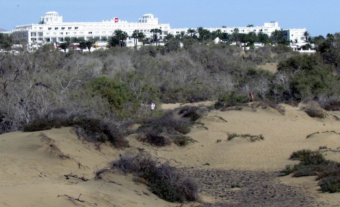 View from dunes Hotel Riu Palace Maspalomas Adults Only