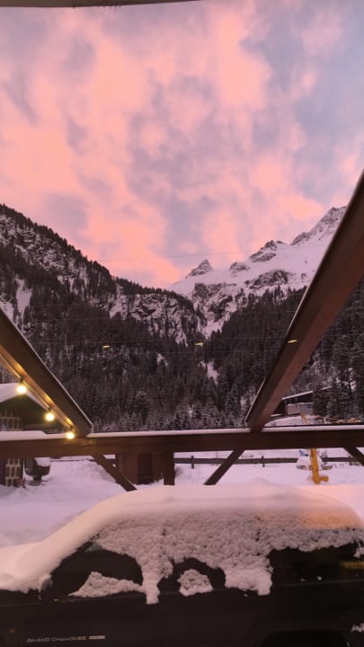 Ausblick Hotel Alpengasthof Enzingerboden