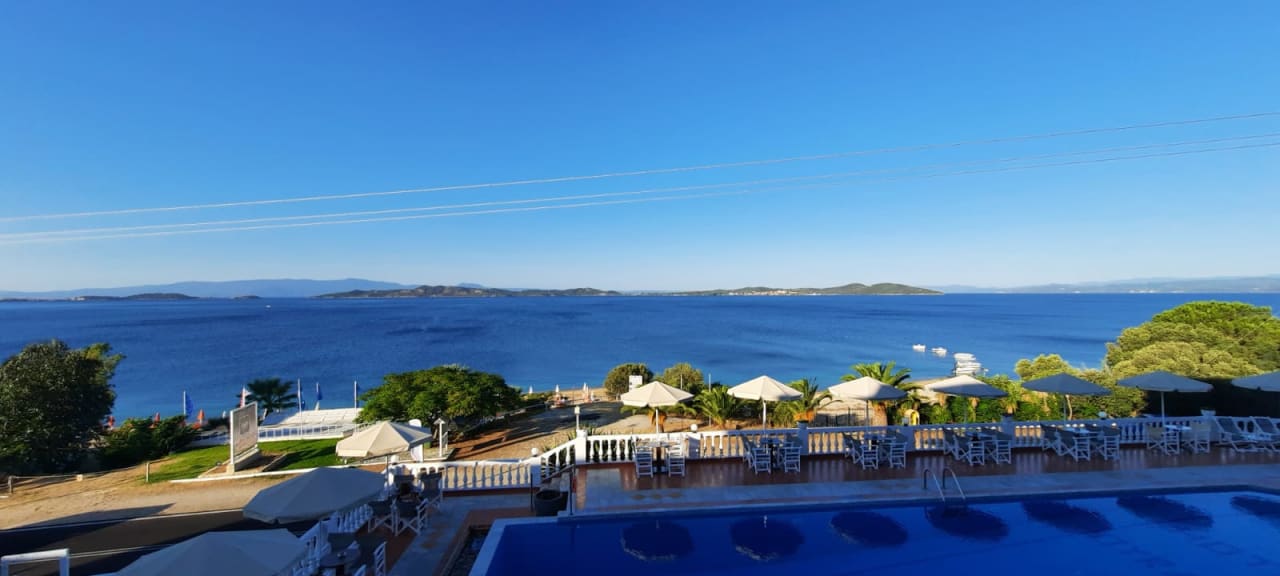 Ausblick Akti Ouranoupolis