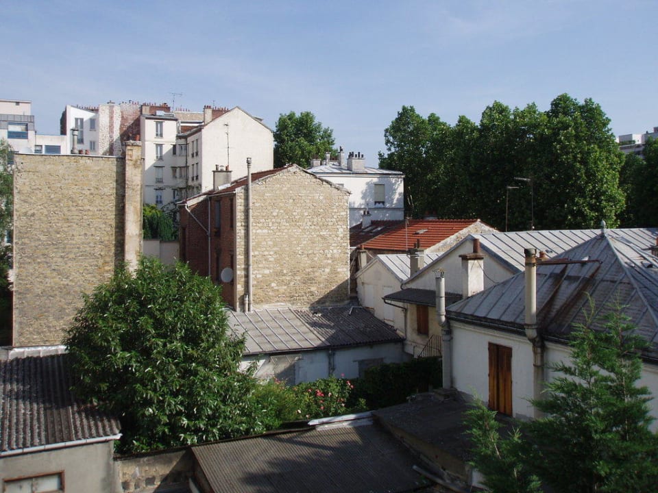 Hinterhof des Hotels (Blick aus dem Zimmer) Hotel De La Jatte