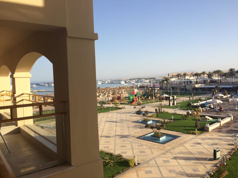 Ausblick Zimmer 3340 Pickalbatros White Beach Resort - Hurghada