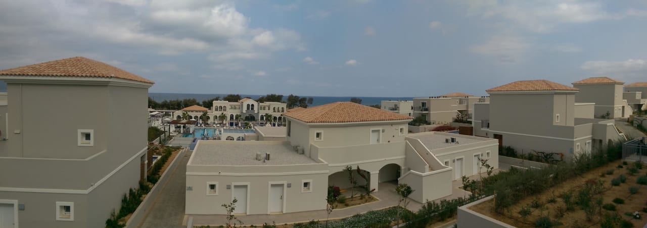 Ausblick vom Balkon Anemos Luxury Grand Resort
