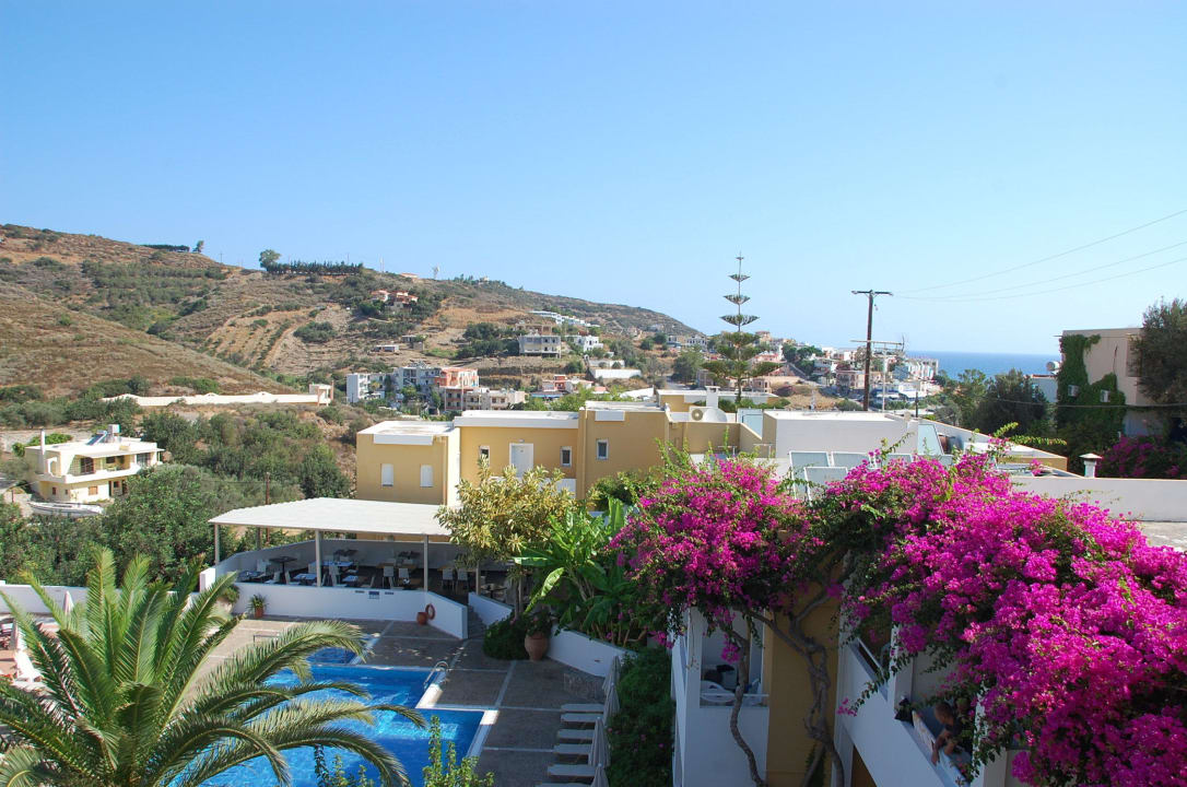 Ausgang Zimmer 115 Hotel Xidas Garden