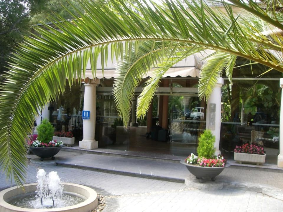 Hoteleingang Lago Garden