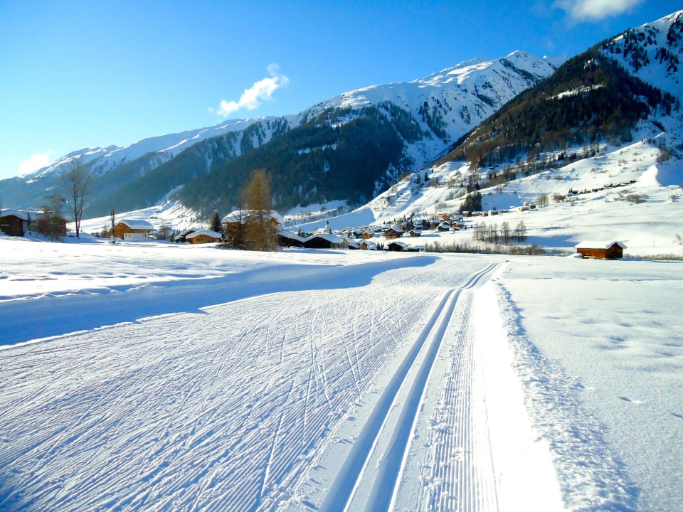 Loipe nahe beim Hotel Hotel Glocke