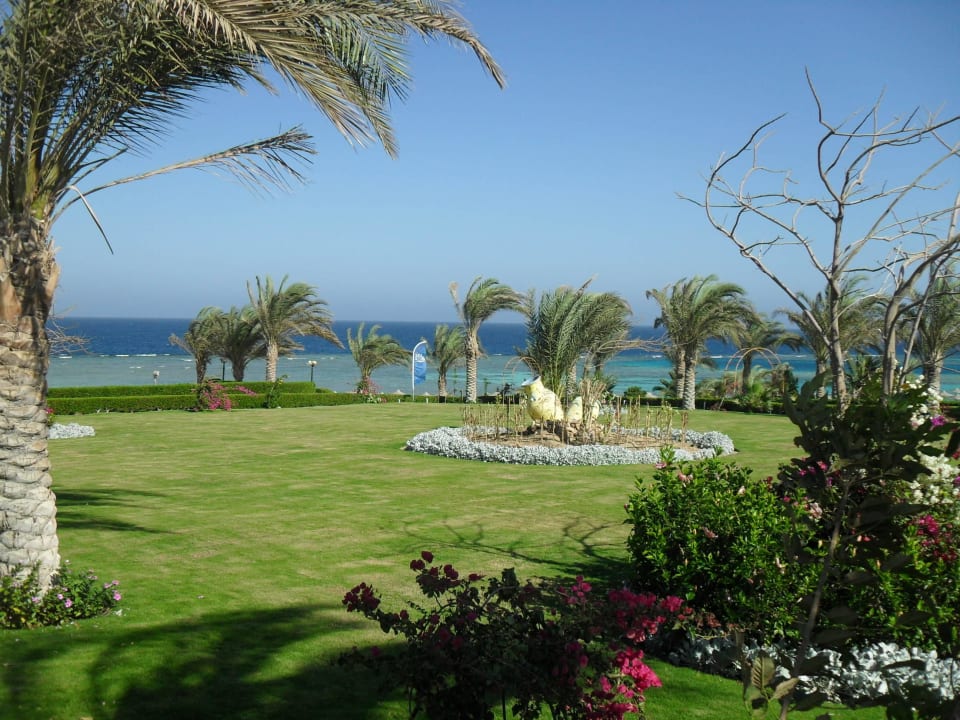 In der Gartenanlage Fantazia Resort Marsa Alam