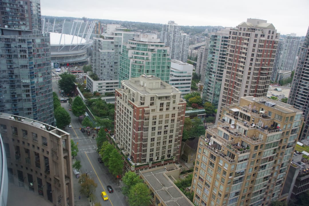 Ausblick Hilton Vancouver Downtown