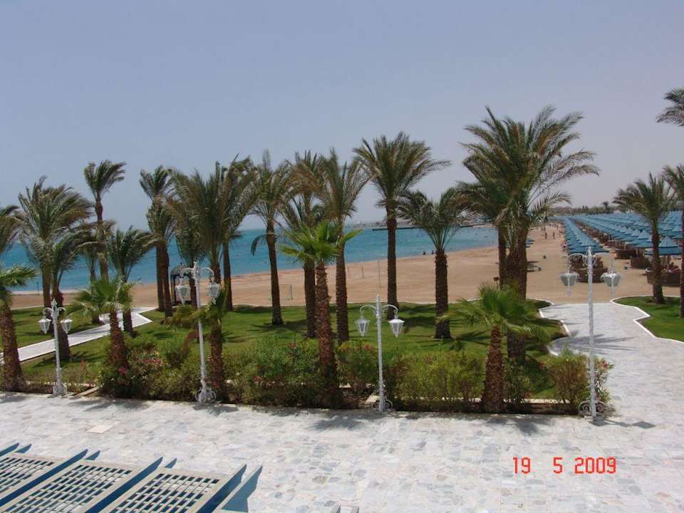 Ausblick Zimmer 919 The Grand Hotel Hurghada