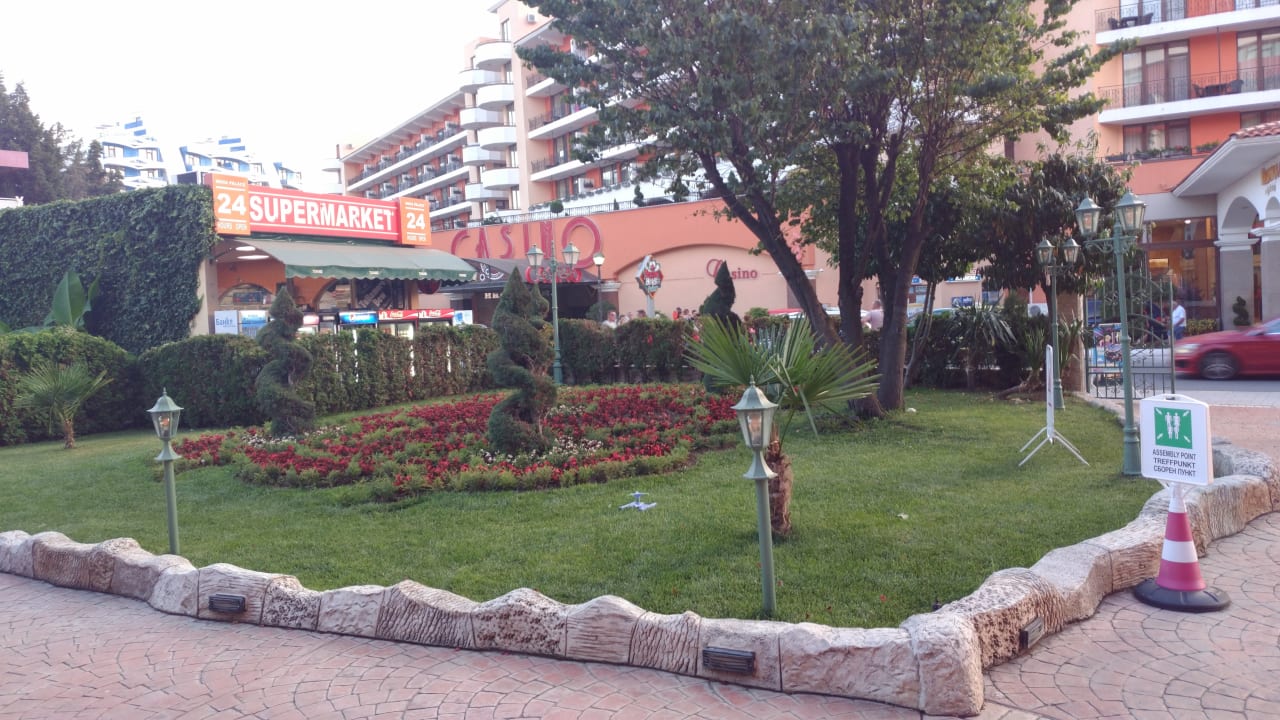 Gartenanlage Hotel Mena Palace