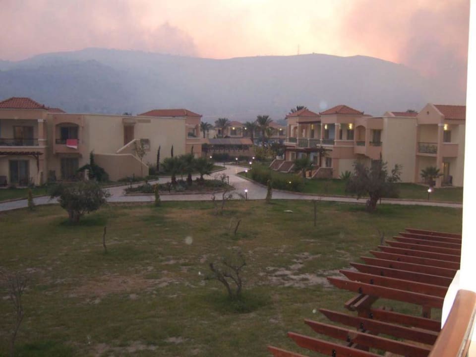 Był pożar, było groźnie Lindos Princess Beach Resort & Spa