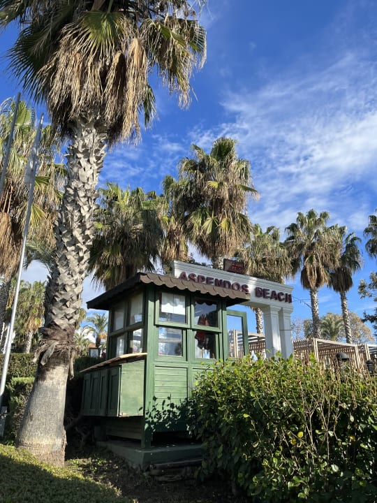 Gartenanlage Trendy Aspendos Beach Hotel