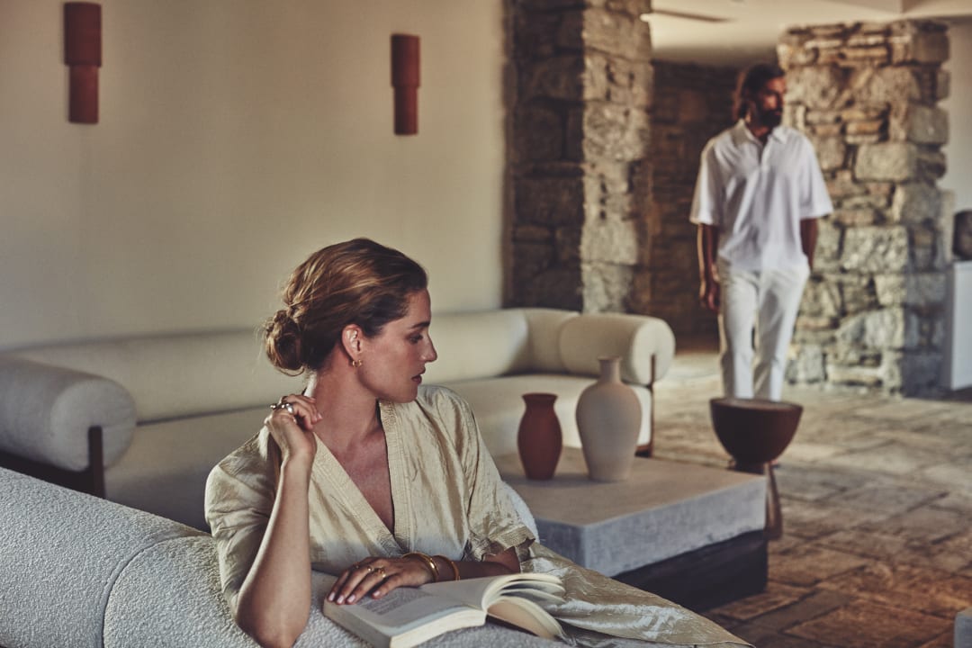 Lobby Mykonos Theoxenia, a member of Design Hotels