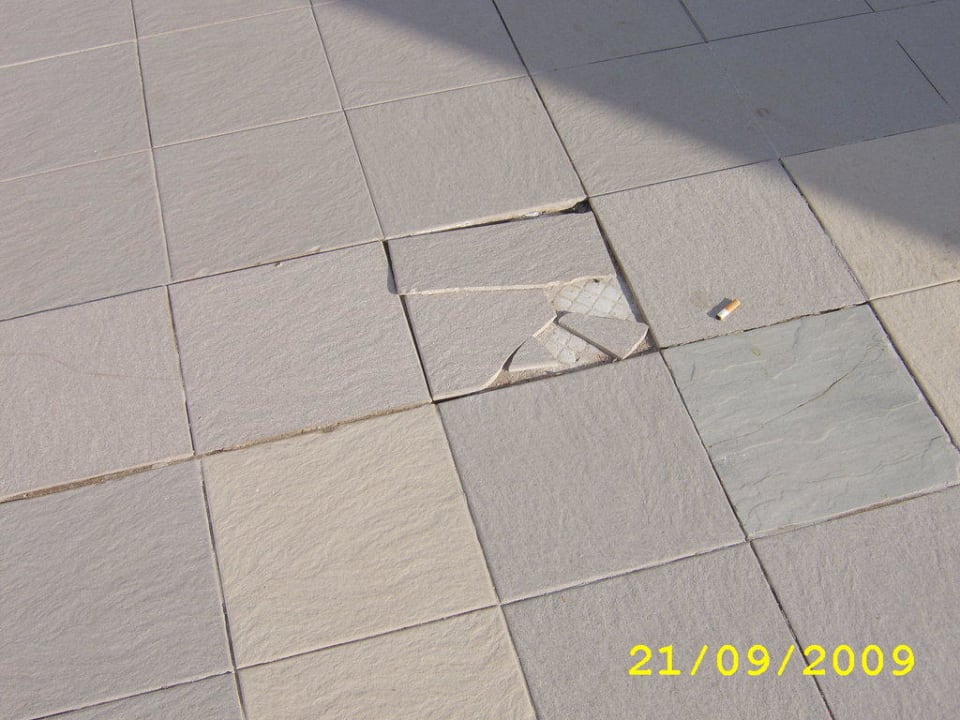 Schäden Hotel El Mouradi Djerba Menzel