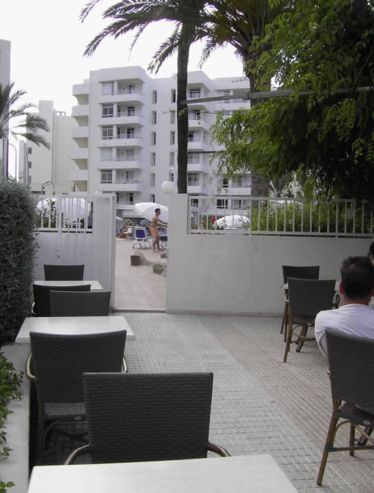 Hinterausg.neben Caffee Bar Hotel Palia Sa Coma Playa