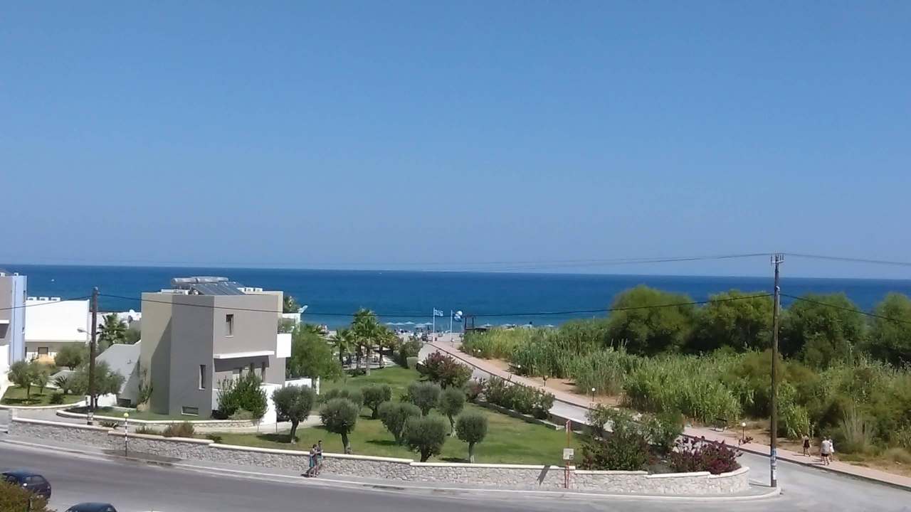 Unterer Teil der Anöage, am Meer Atlantica Mikri Poli Rhodes