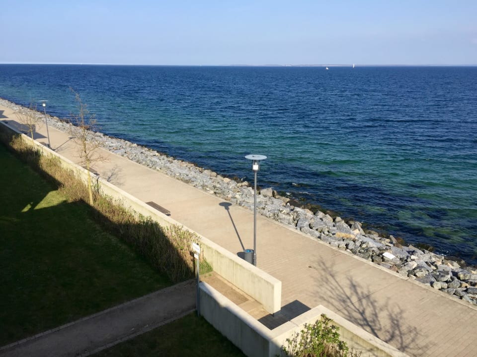 Ausblick vom Balkon BEECH Resort Boltenhagen