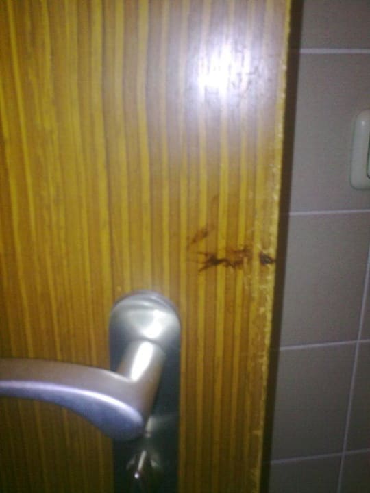 An der Badtüre Hotel Schwabenwirt