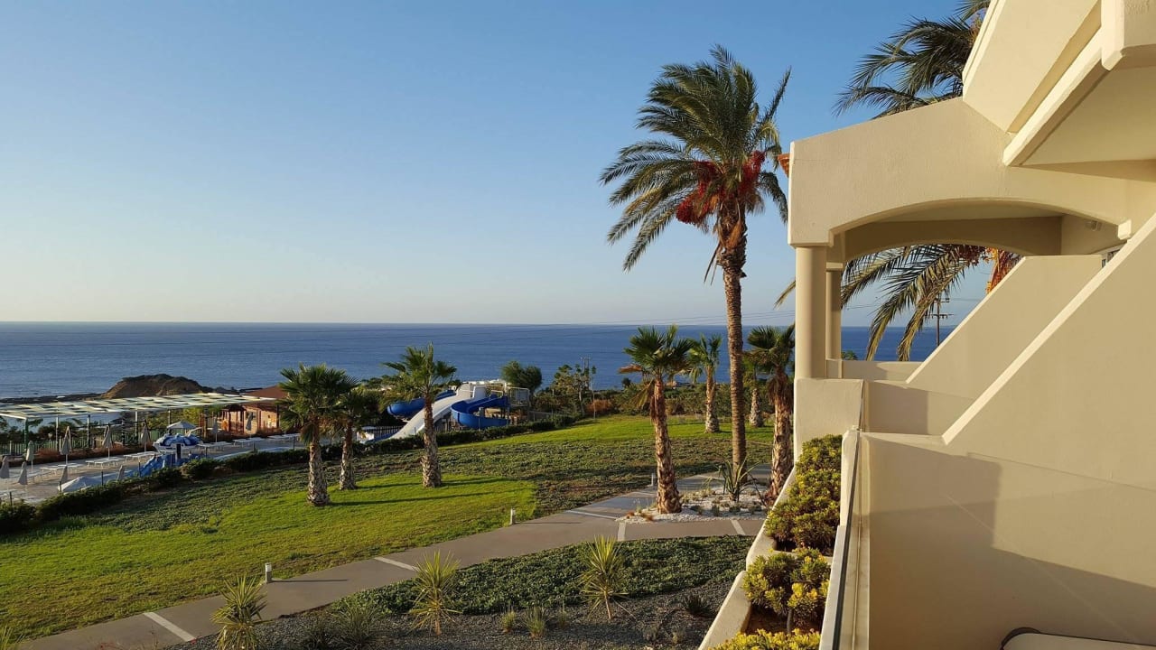 Schöner Ausblick vom Balkon Rodos Princess Beach Hotel & Spa
